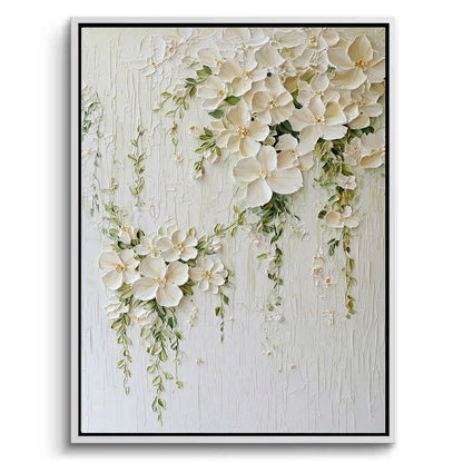 Impasto White Blossoms #IWB895