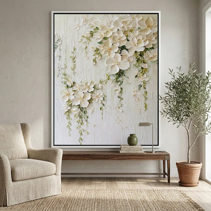 Impasto White Blossoms #IWB895