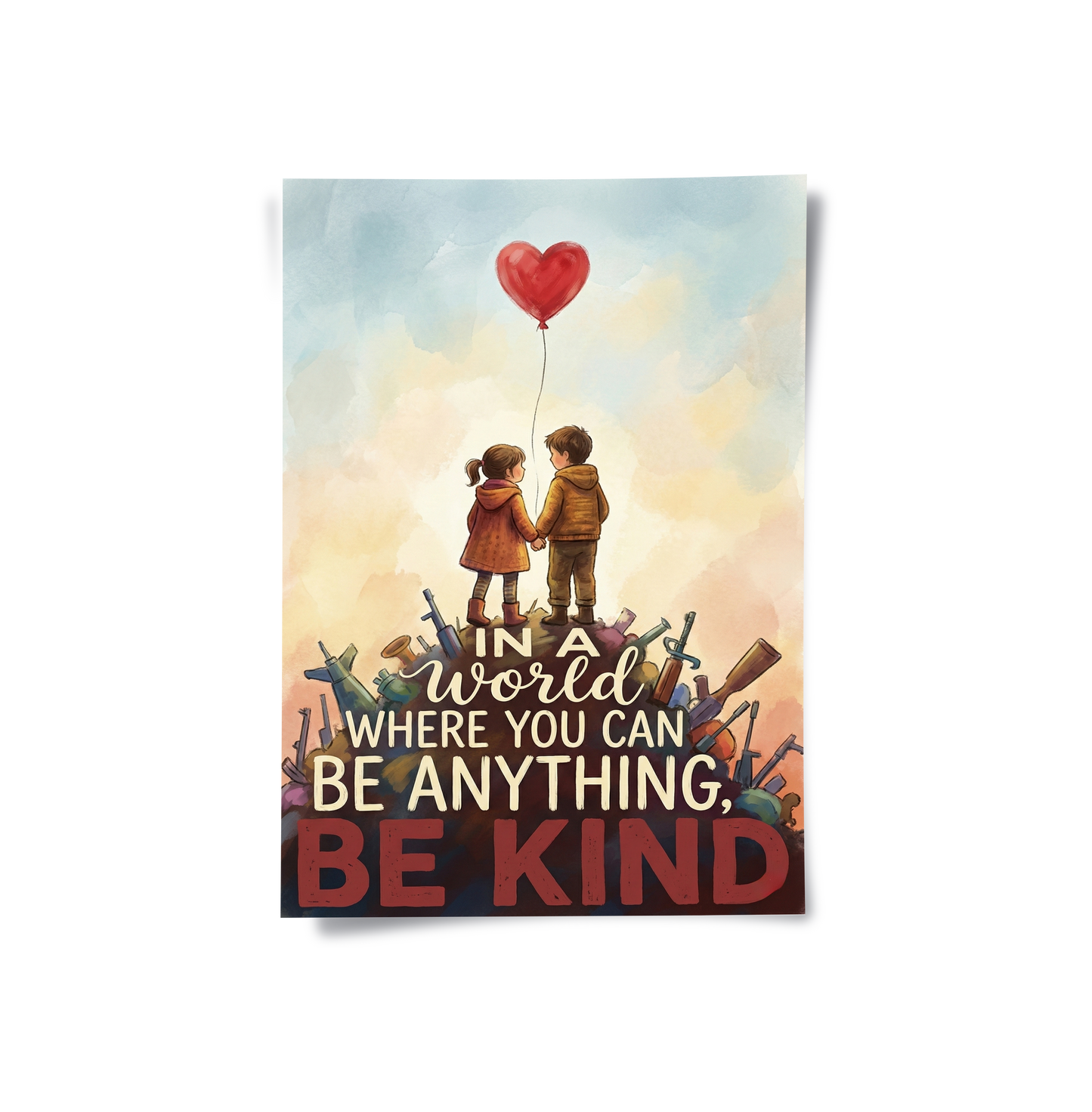 2In a World Where You Can Be Anything Be Kind - Poster