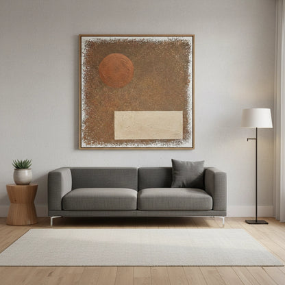 Industrial Bronze Shapes Painting #IBSH220