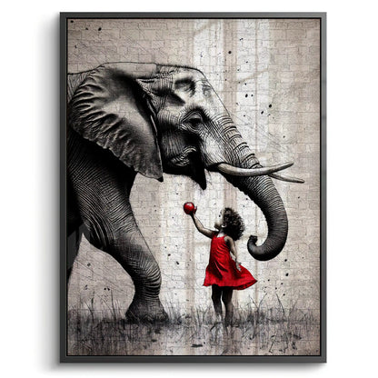 Innocent Meets Strength - Acrylic