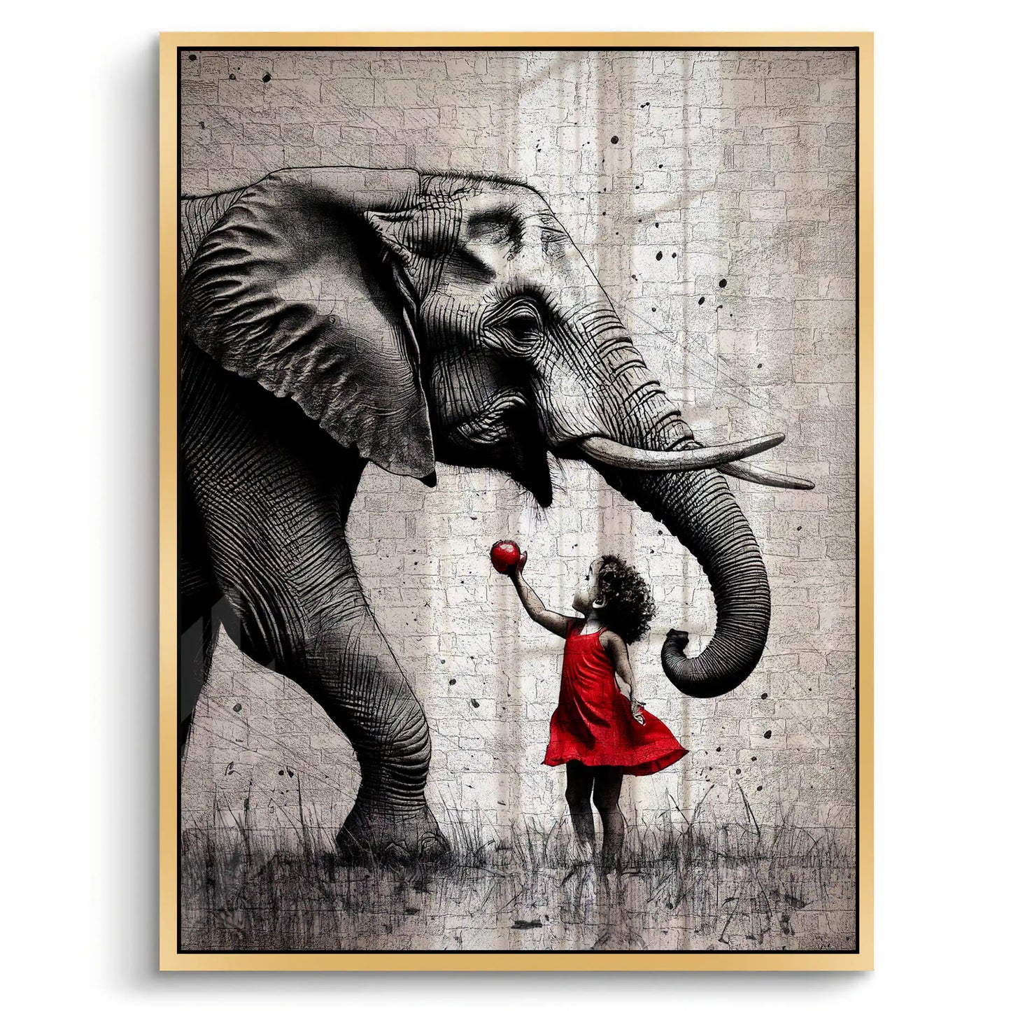 2Innocent Meets Strength - Acrylic