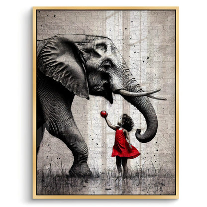 Innocent Meets Strength - Acrylic