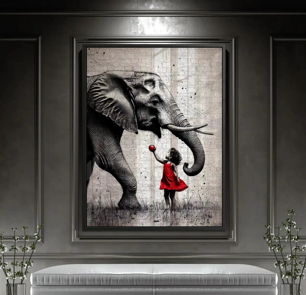 2Innocent Meets Strength - Acrylic