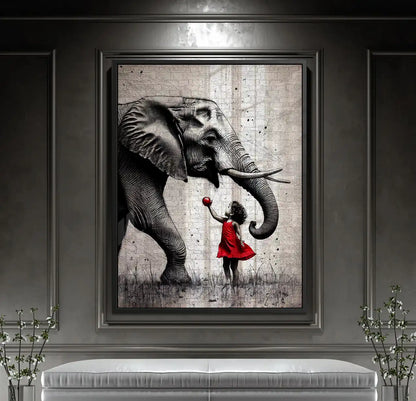 Innocent Meets Strength - Acrylic