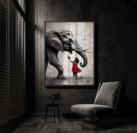 Innocent Meets Strength - Acrylic