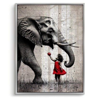 Innocent Meets Strength - Acrylic