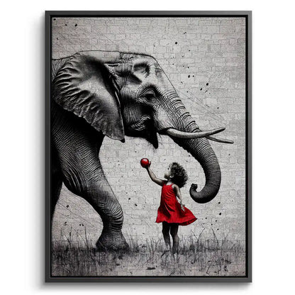 Innocent Meets Strength - Canvas