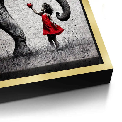 Innocent Meets Strength - Canvas