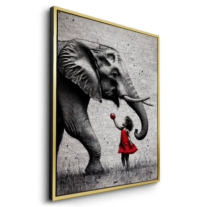 Innocent Meets Strength - Canvas