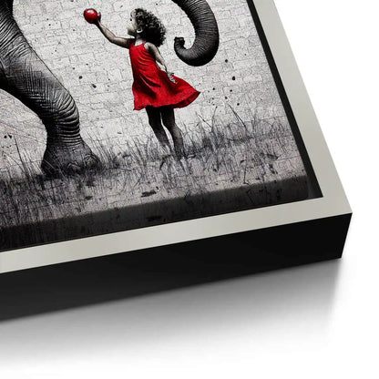 Innocent Meets Strength - Canvas