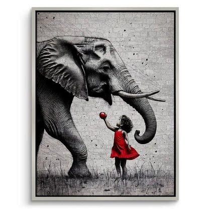 Innocent Meets Strength - Canvas