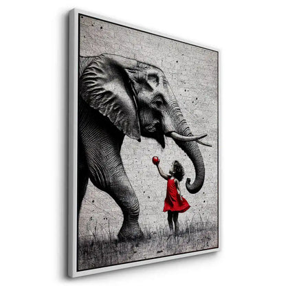 Innocent Meets Strength - Canvas