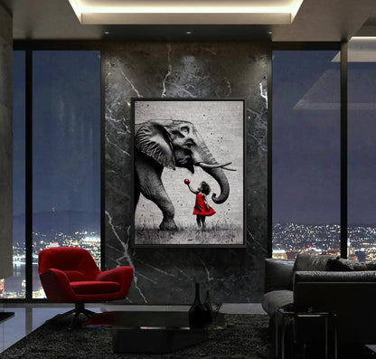 Innocent Meets Strength - Canvas