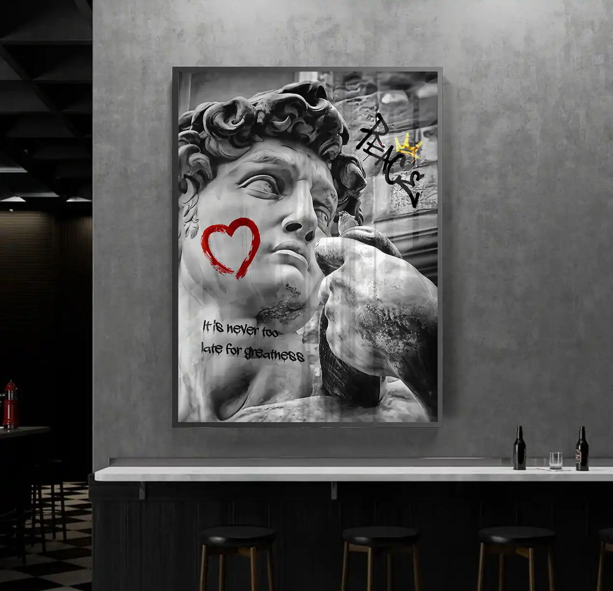 It Is Never Too Late - Fine Art - Jasmineart.ae