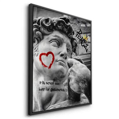 It Is Never Too Late - Canvas