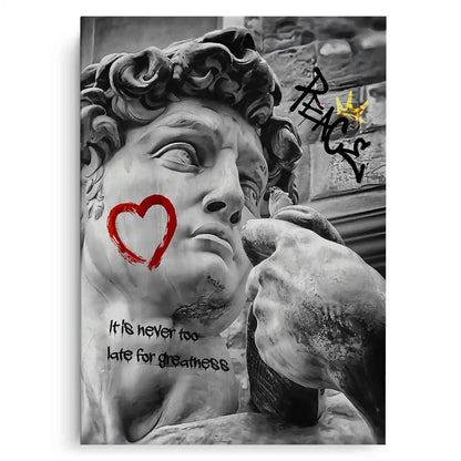 It Is Never Too Late - Canvas