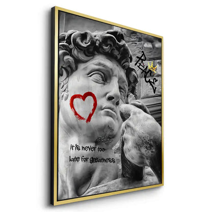 It Is Never Too Late - Canvas