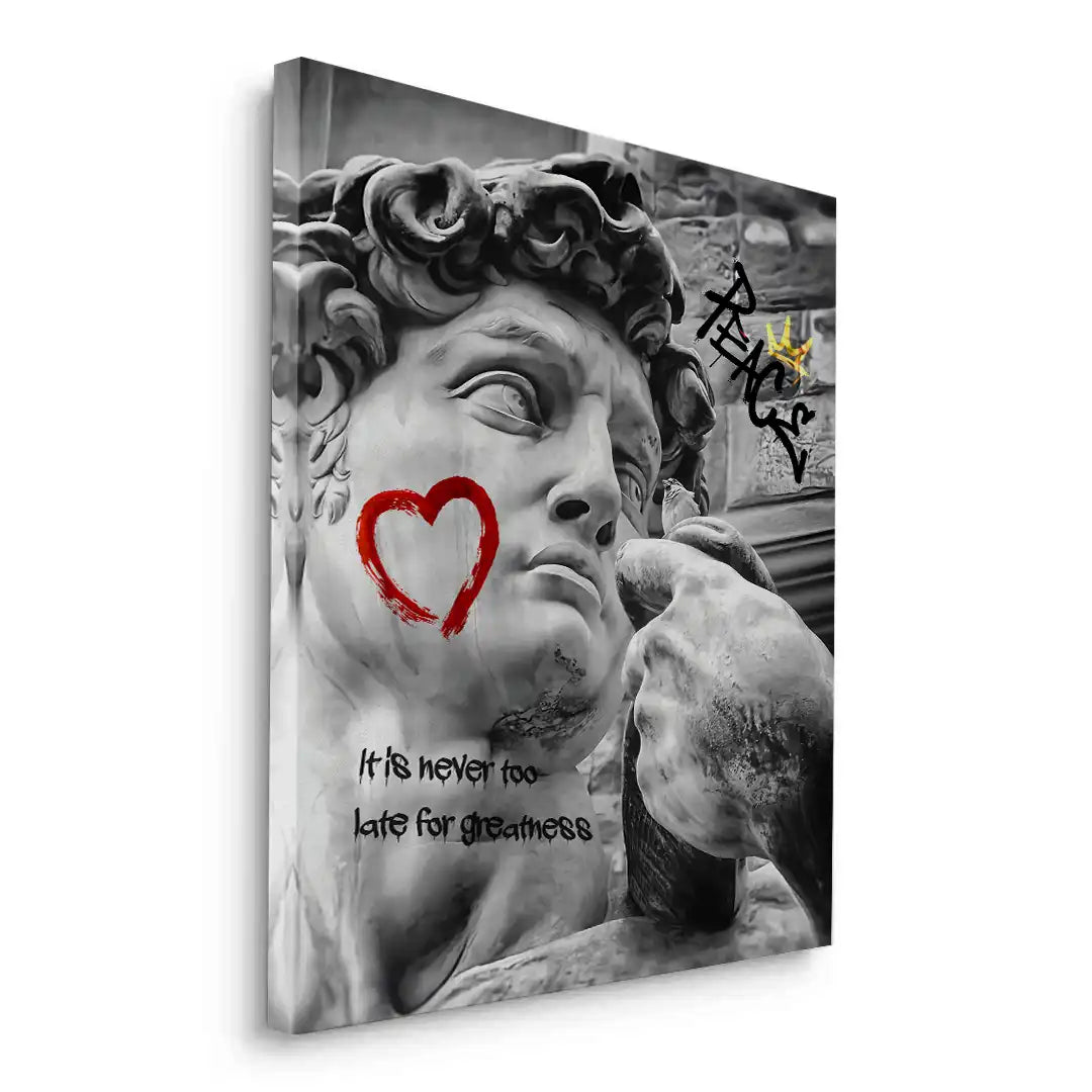 It Is Never Too Late - Canvas - Jasmineart.ae