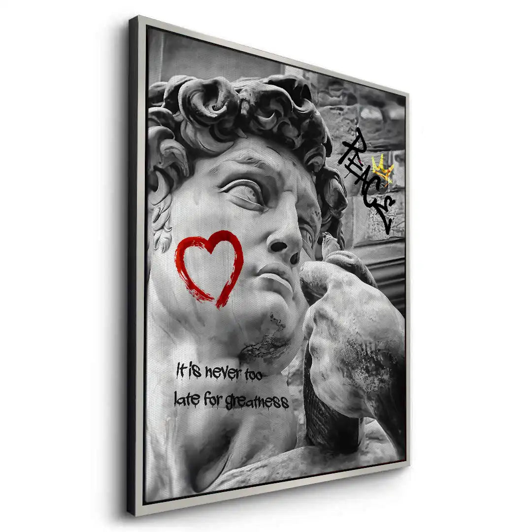 It Is Never Too Late - Canvas - Jasmineart.ae