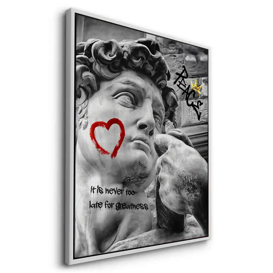 It Is Never Too Late - Canvas - Jasmineart.ae