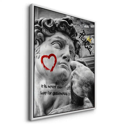 It Is Never Too Late - Canvas