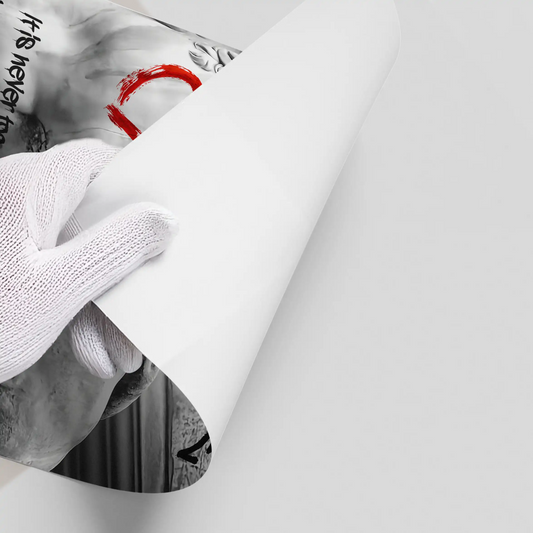 It Is Never Too Late - Poster