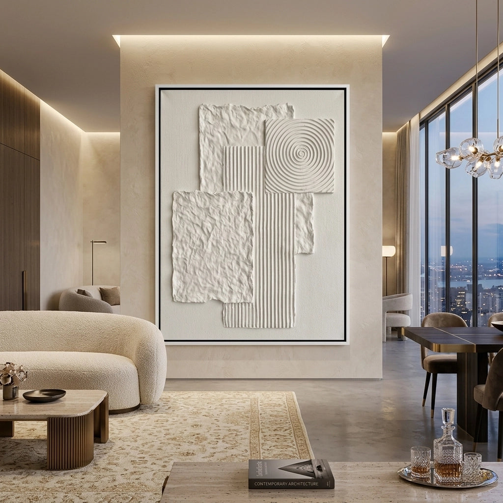 2Ivory Abstract Geometrics #IAG429
