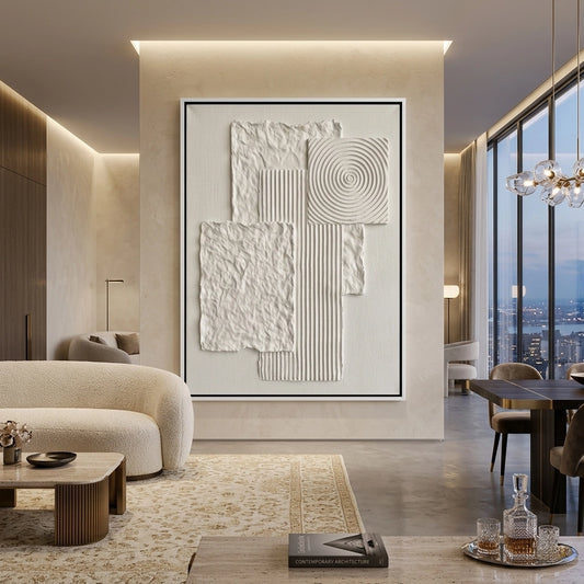Ivory Abstract Geometrics #IAG429
