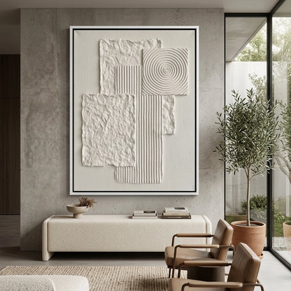 Ivory Abstract Geometrics #IAG429