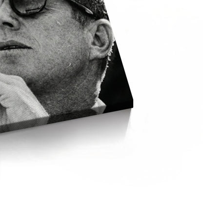 JFK The Smoke Break - Canvas