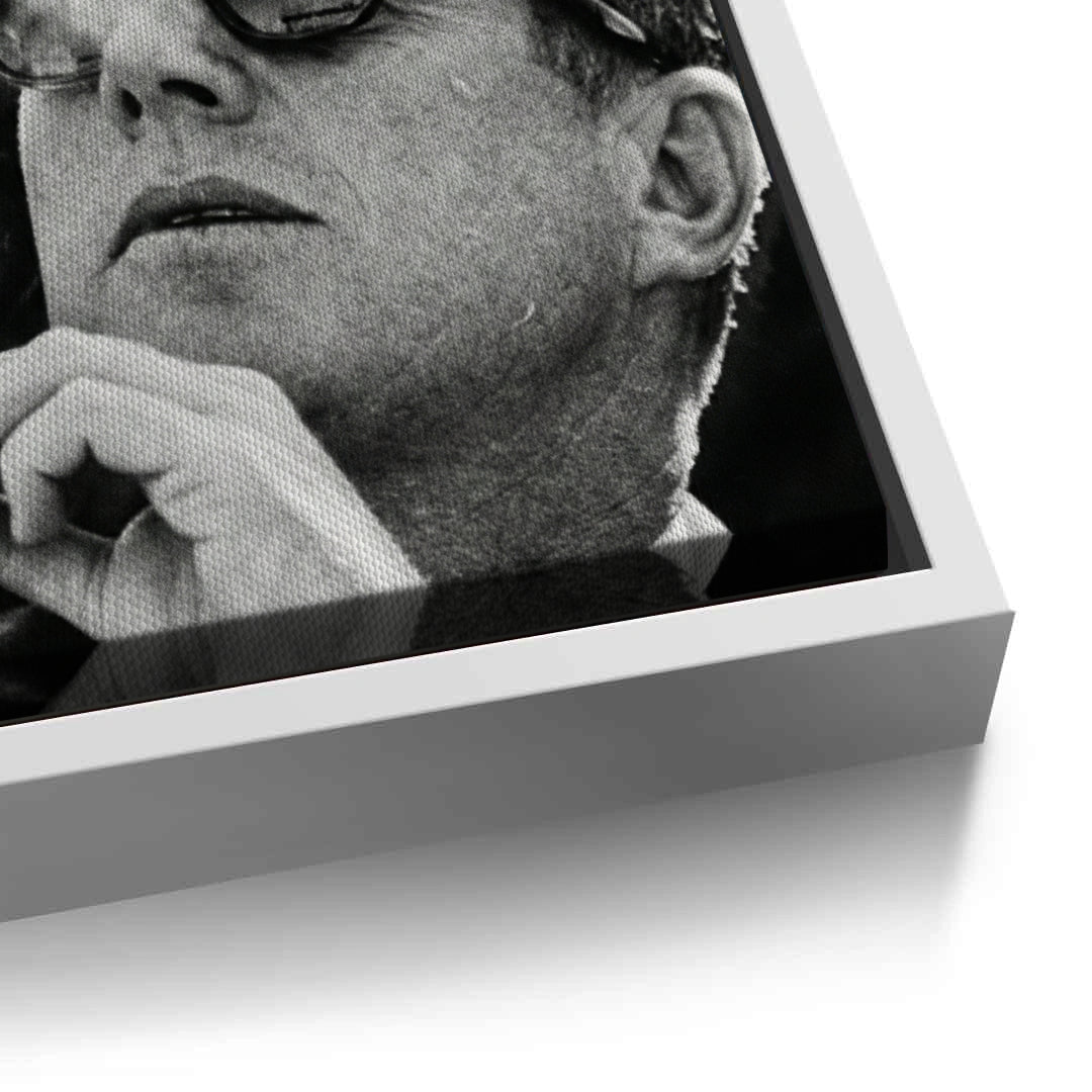 2JFK The Smoke Break - Canvas