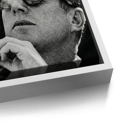 JFK The Smoke Break - Canvas