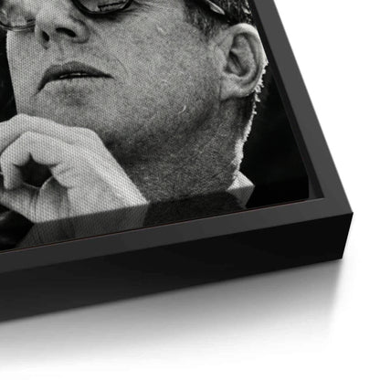 JFK The Smoke Break - Canvas