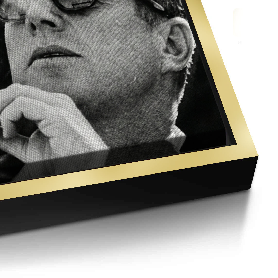 2JFK The Smoke Break - Canvas