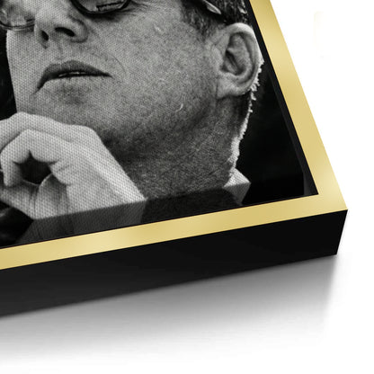 JFK The Smoke Break - Canvas