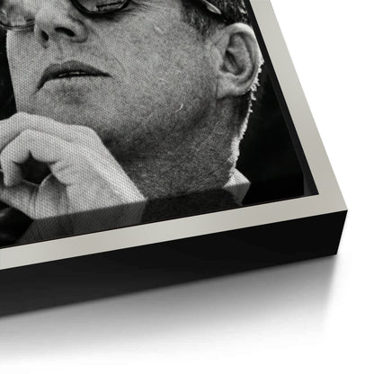 JFK The Smoke Break - Canvas