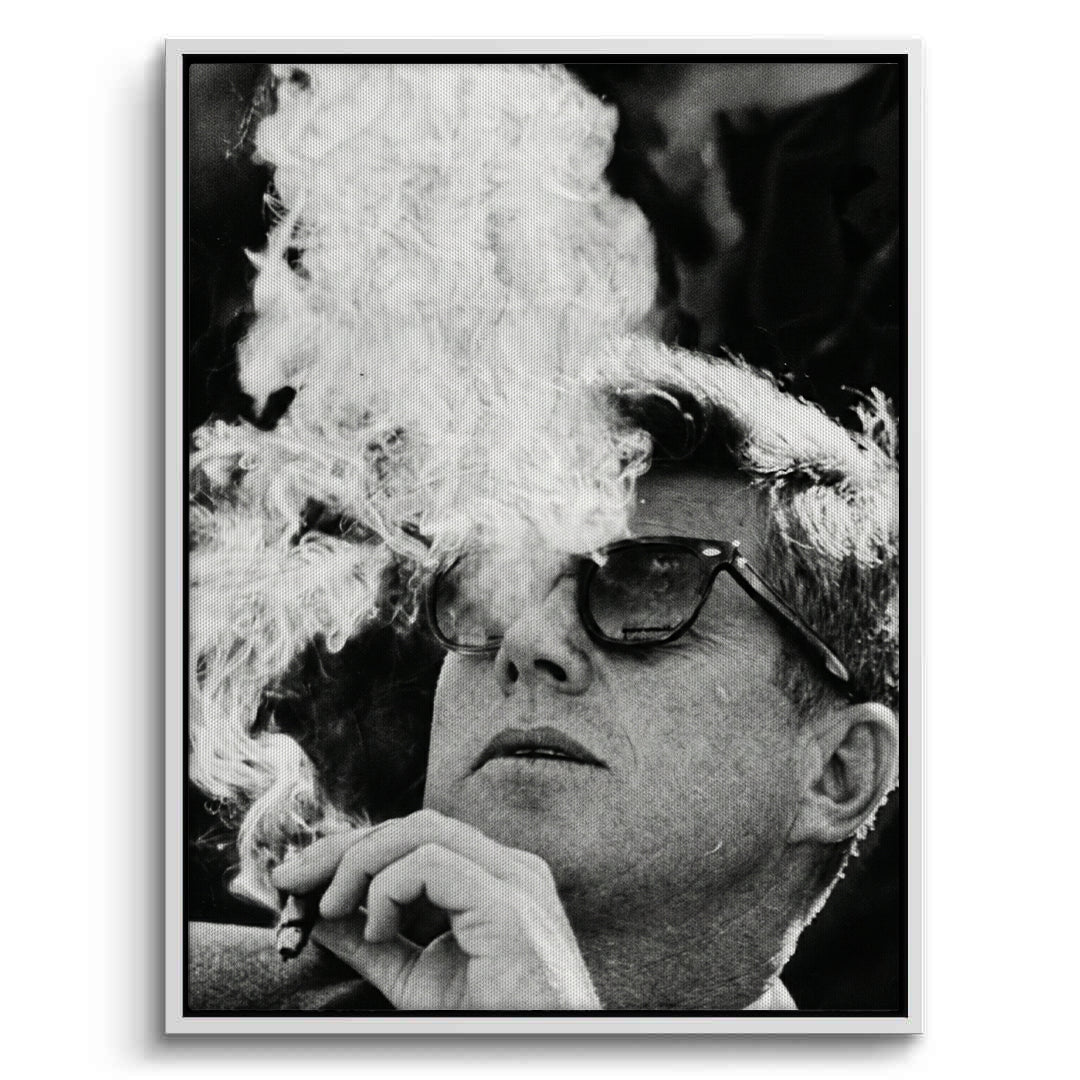 2JFK The Smoke Break - Canvas