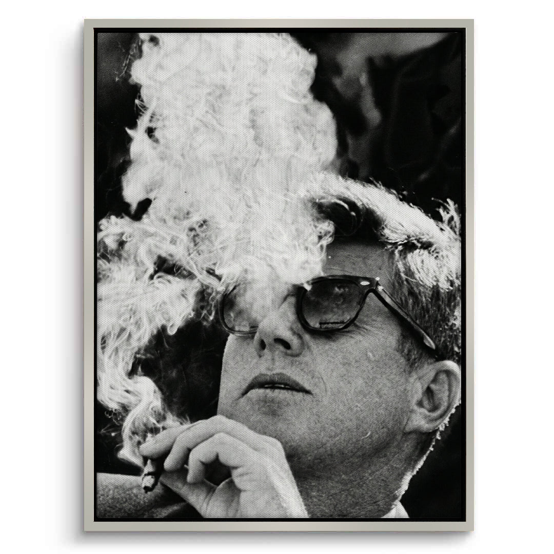 2JFK The Smoke Break - Canvas