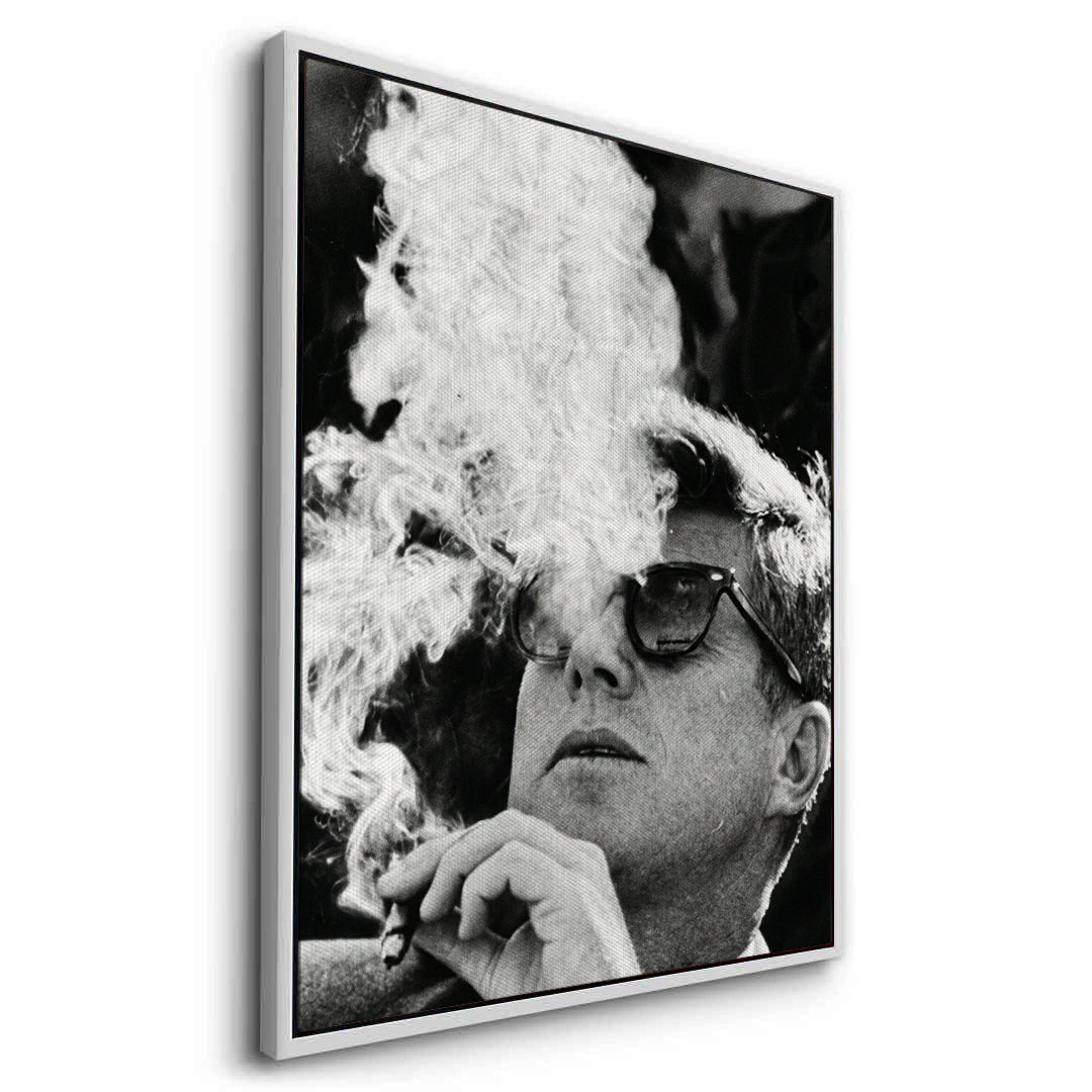 2JFK The Smoke Break - Canvas