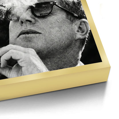 JFK The Smoke Break - Fine Art
