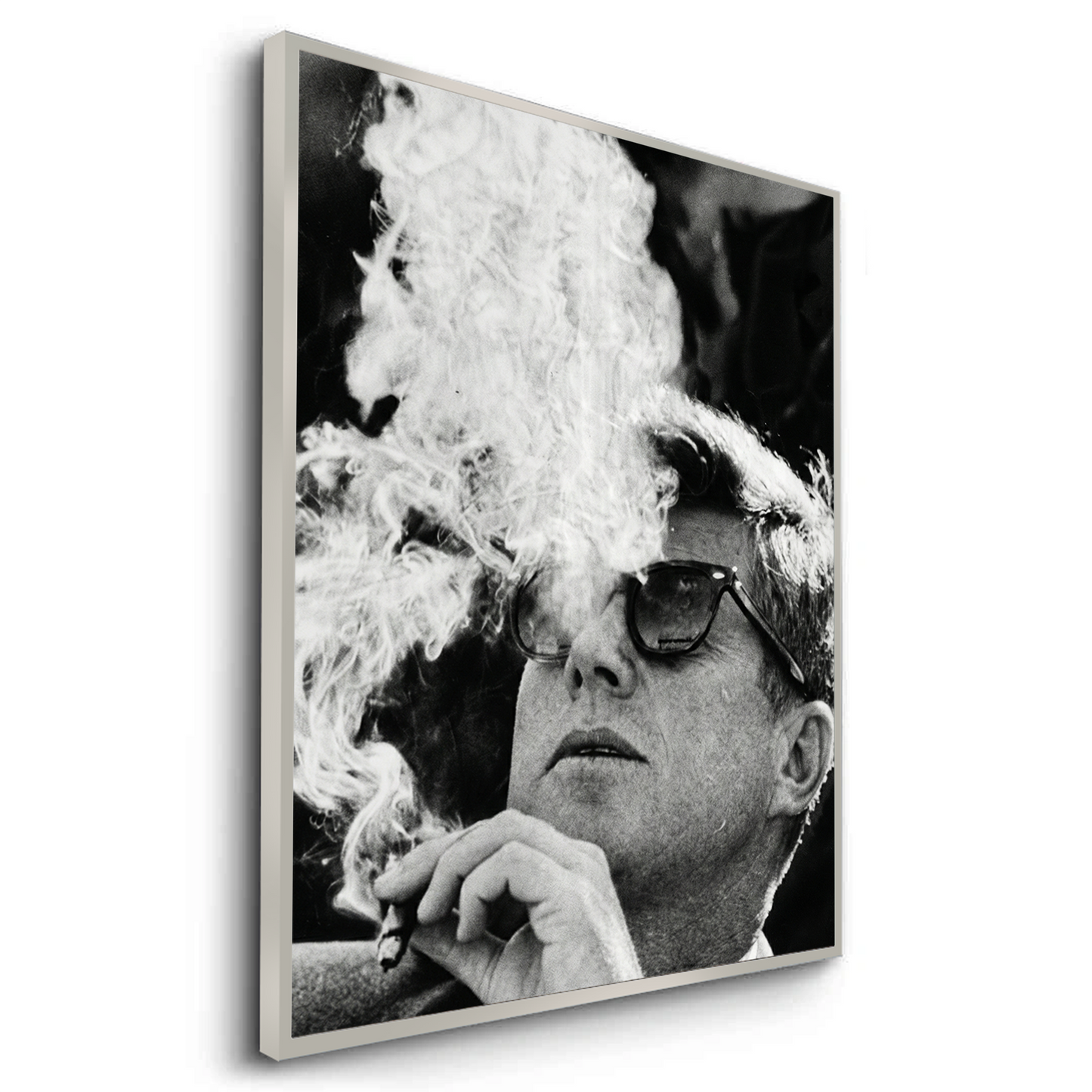 2JFK The Smoke Break - Fine Art