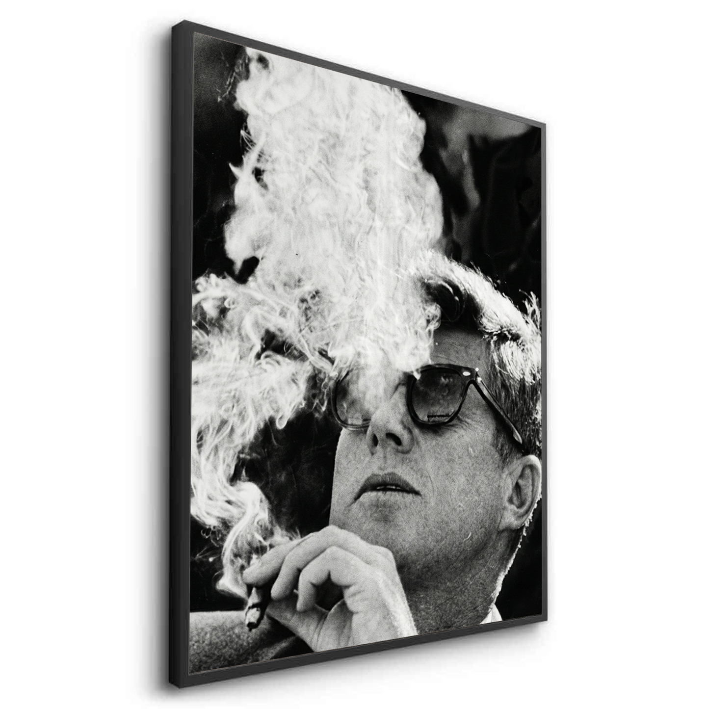 2JFK The Smoke Break - Fine Art