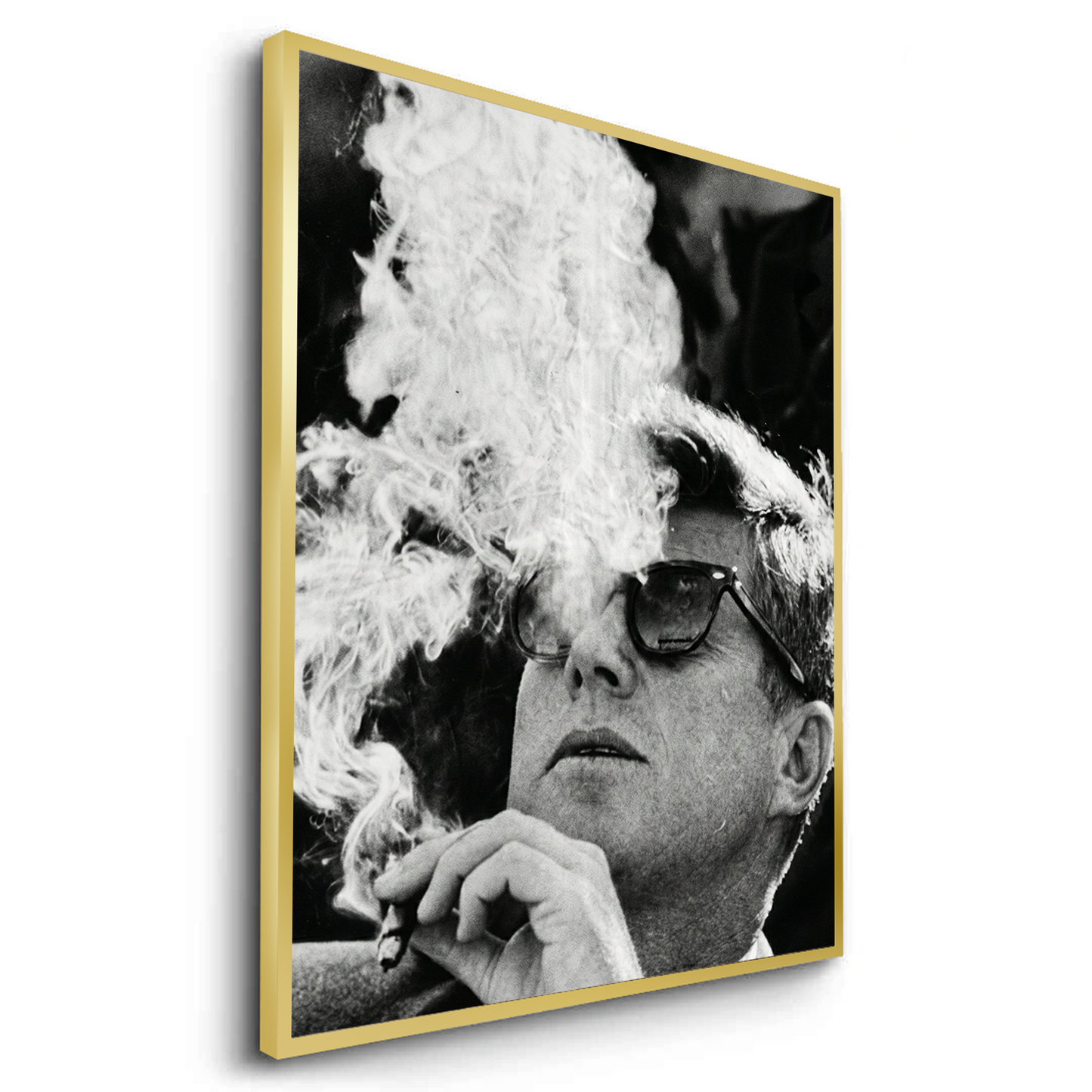 2JFK The Smoke Break - Fine Art