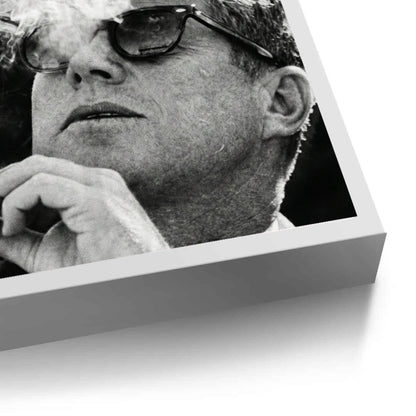 JFK The Smoke Break - Fine Art