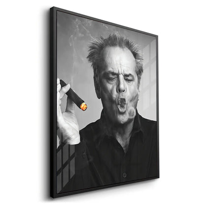 Jack Nicholson Cigar - Acrylic