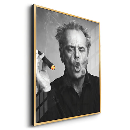 Jack Nicholson Cigar - Acrylic