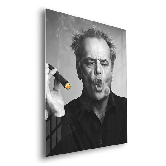 Jack Nicholson Cigar - Acrylic