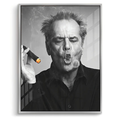 Jack Nicholson Cigar - Acrylic