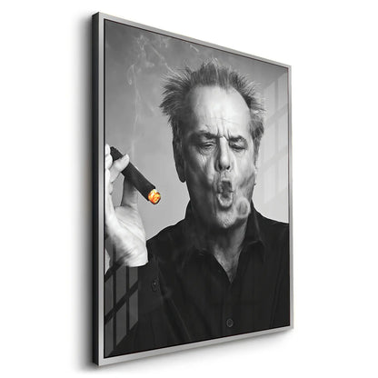 Jack Nicholson Cigar - Acrylic